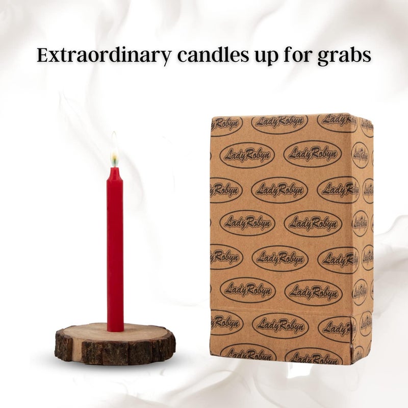 LadyRobyn Spell Candles (Set of 40, Red) - Image 5